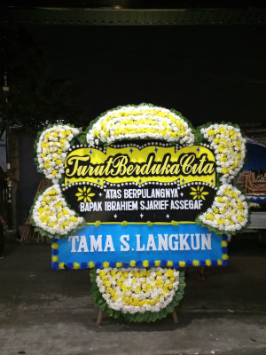 Papan Bunga Duka di Cieunteung